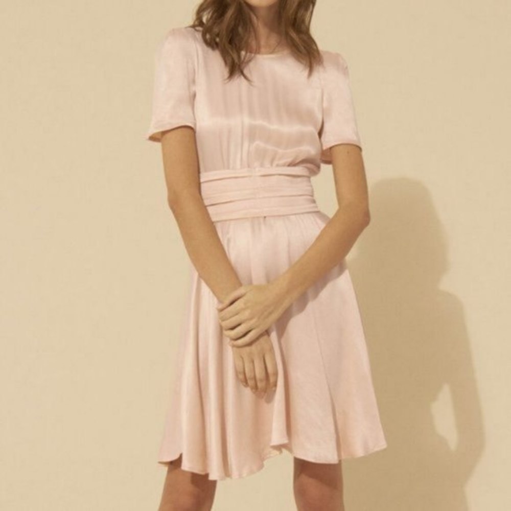 🌟  BA&SH CASANDRE ALINE SHORT SLEEVE DRESS NWT 🌟